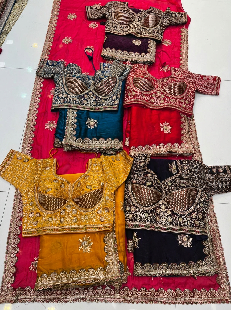 Zardosi Heavy Work Blouse — 01